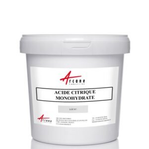 Acide Citrique Monohydraté Alimentaire E330 - CAS N° 5949-29-1
