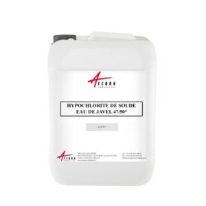Hypochlorite de Sodium 12,5% / Eau de Javel concentrée à 47/50° EN901 - CAS N° 7681-52-9